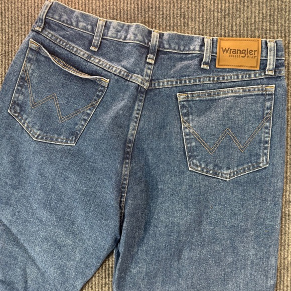 Wrangler Other - Wrangler Cowboy Cut Jeans Mens 36x30 35001AI Western Straight Leg Blue‎ Denim